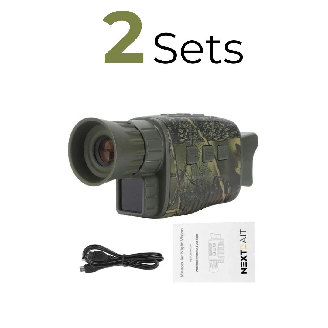 Perfect for outdoor enthusiasts, this monocular monocular comes in 2 sets, featuring a camouflage design for seamless integration with nature.