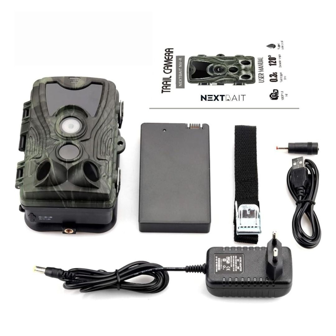 Trail Hunting Camera with 5000Mah Rechargeable Lithium Battery - Nextbait NV-R