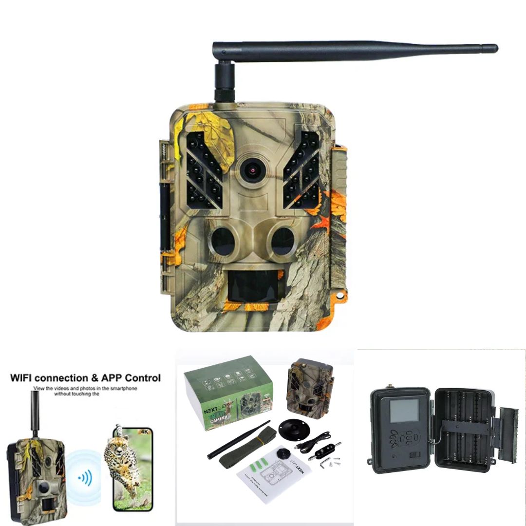 Seamlessly connect and control with the best hunting trail camera, featuring WiFi and app integration for instant wildlife captures.