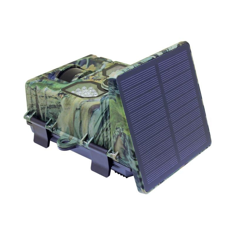Solar hunting camera
