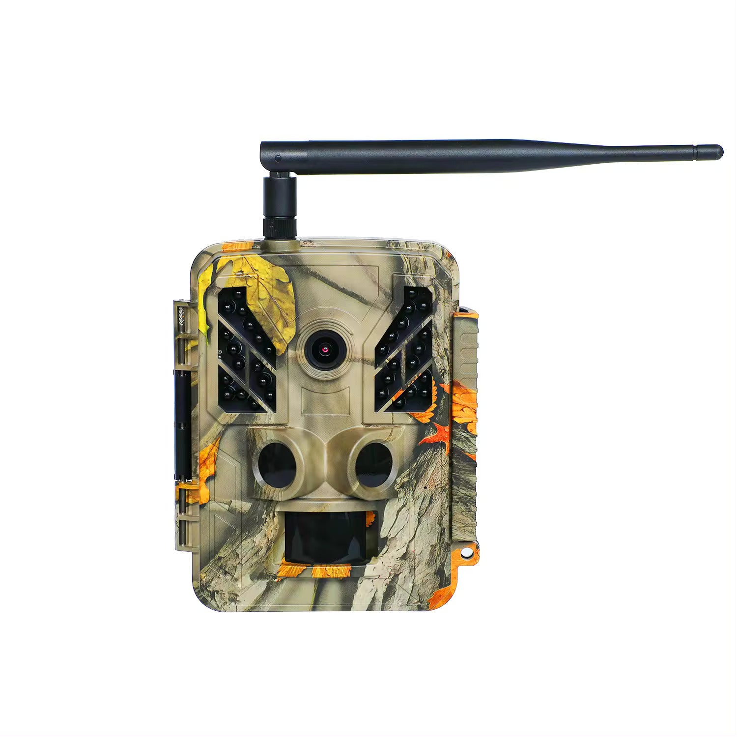 Seamlessly capture the wonders of nature with this robust wildlife camera, expertly camouflaged to document the beauty of the animal kingdom undetected.