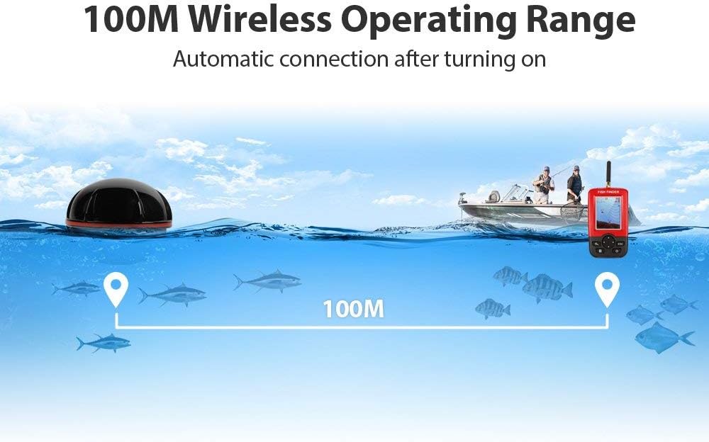 Portable Wireless Fish Finder for Lakes and Seas | Fish Finder Pro