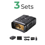 Enhance your nighttime adventures with these best budget night vision binoculars, conveniently offered in a set of three. Capture clear images even in complete darkness and explore the great outdoors with confidence!