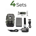 Caméra de chasse sur sentier avec batterie au lithium rechargeable de 5000 mAh - Nextbait NV-R