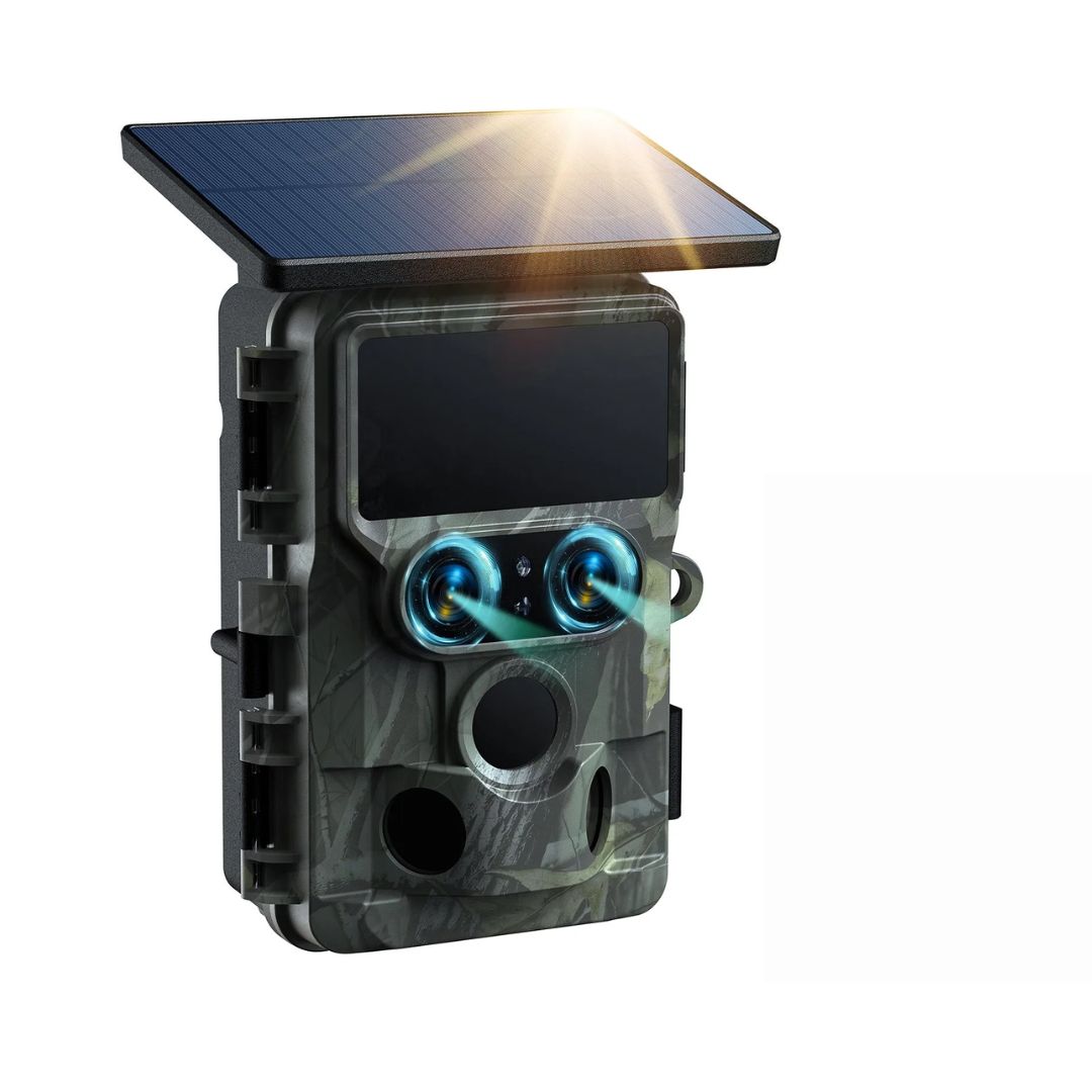 Solar trail camera