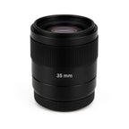35mm replacement lens for XM 3.0 Night Vision Scope displayed on a white background, showcasing its compact, durable design and clear glass optics.