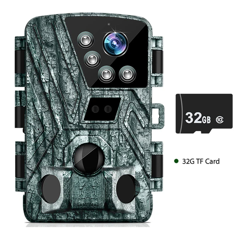 Wildlife Trail Camera Infrared Night Vision with Quad Lens 4K - Nextbait 4DX