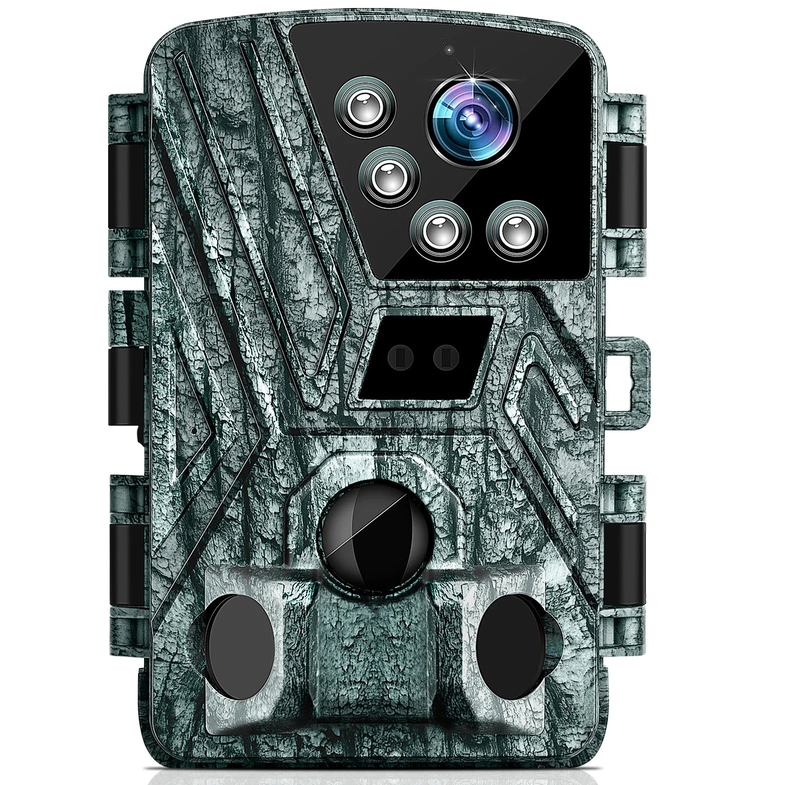 Wildlife Trail Camera Infrared Night Vision with Quad Lens 4K - Nextbait 4DX