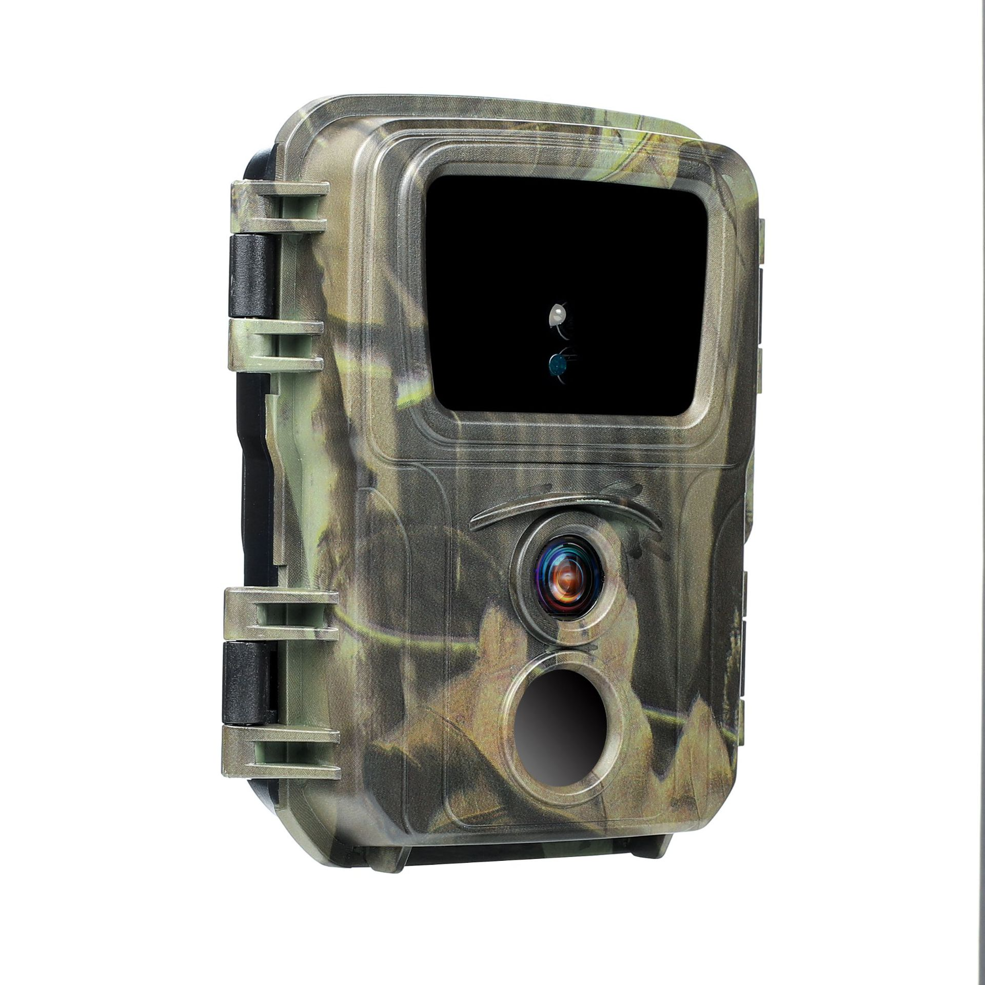 Highly efficient wildlife camera, designed to blend seamlessly into natural environments.