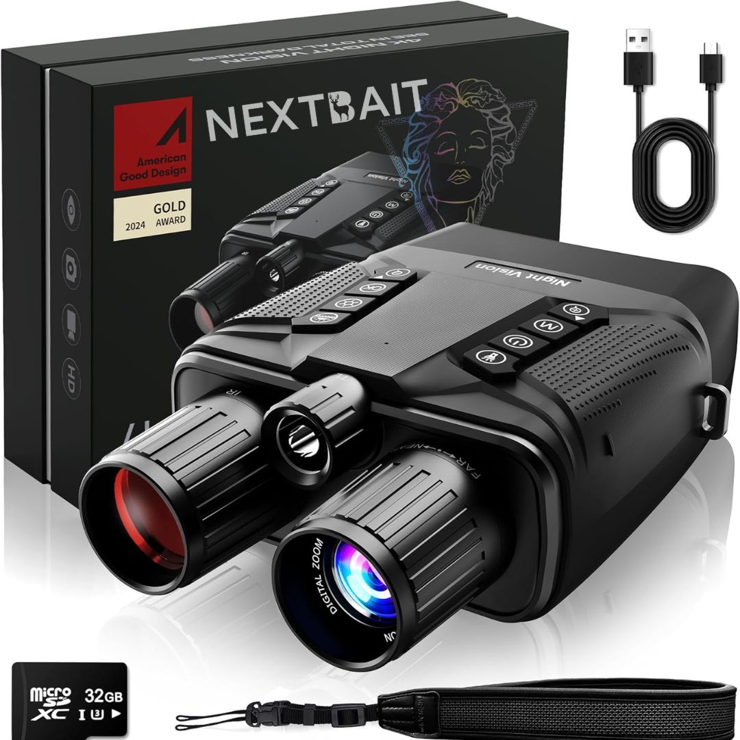 True 4K Night Vision Binoculars with in-built Rechargeable Battery