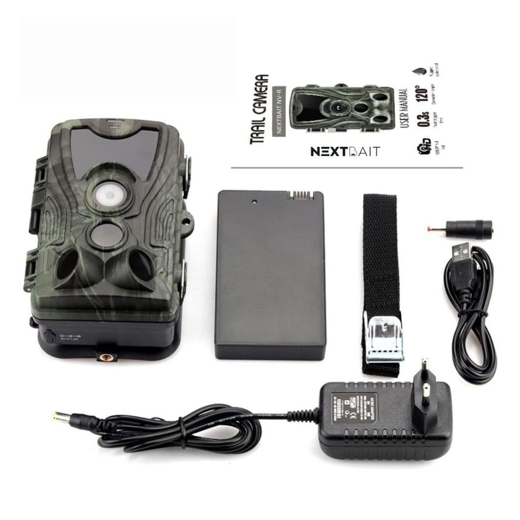 Caméra de chasse sur sentier avec batterie au lithium rechargeable de 5000 mAh - Nextbait NV-R
