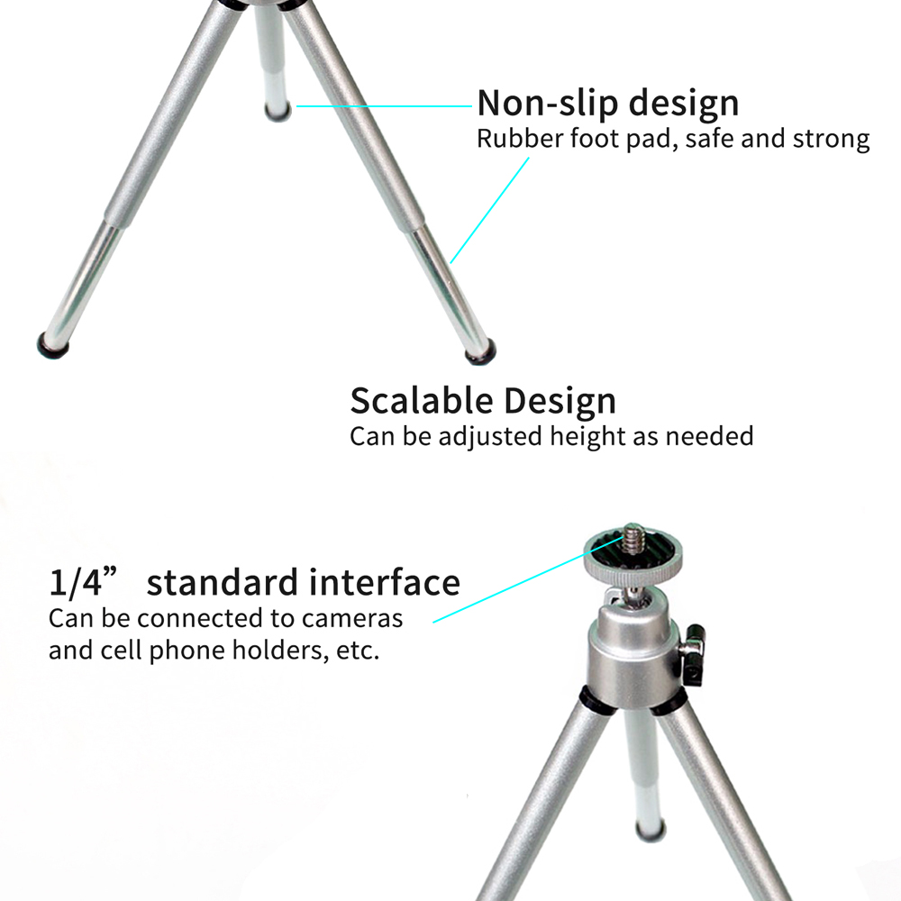 1/4" Stativ für Fernglas/Telefon