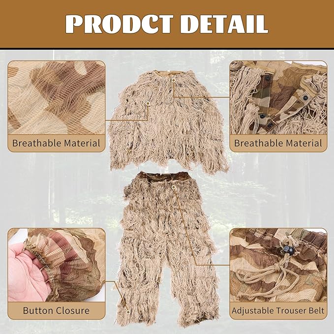Best Ghillie Suit For Hunting