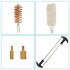 126-Piece Universal Gun Cleaning Kit with Aluminum Carrying Case