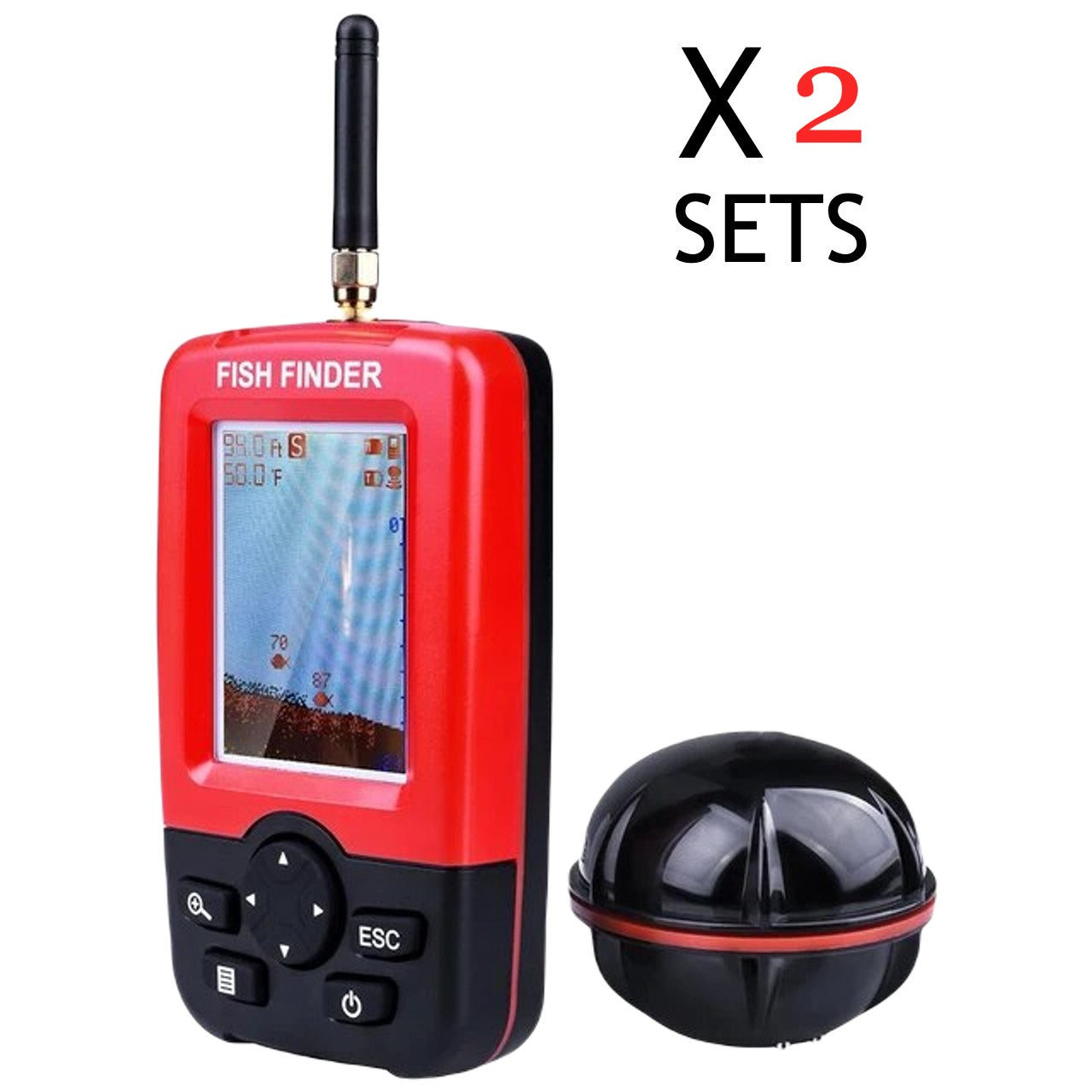 Portable Wireless Fish Finder - Precision Fishing Companion  Nextbait