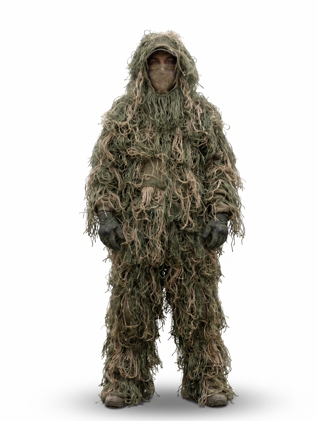 5Pcs Ghillie Suit For Archery Hunting