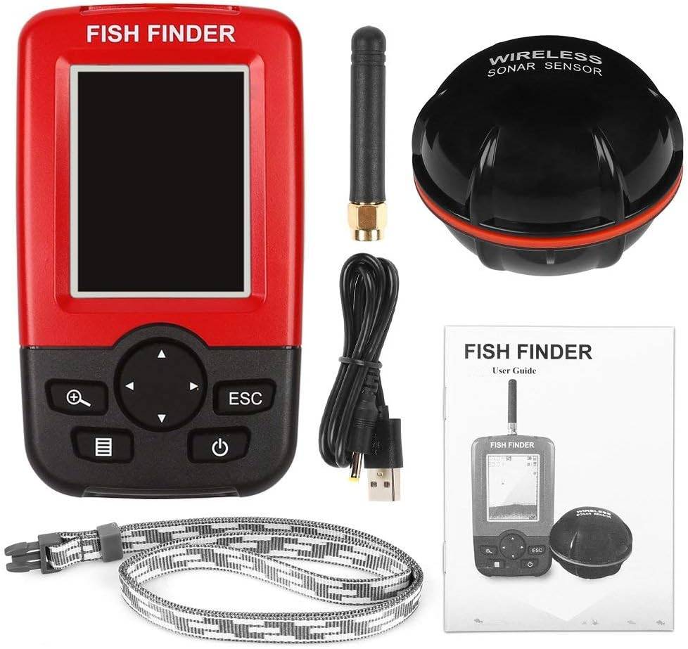 Détecteur de poissons portable sans fil pour lacs et mers | Sondeur de poisson Pro 