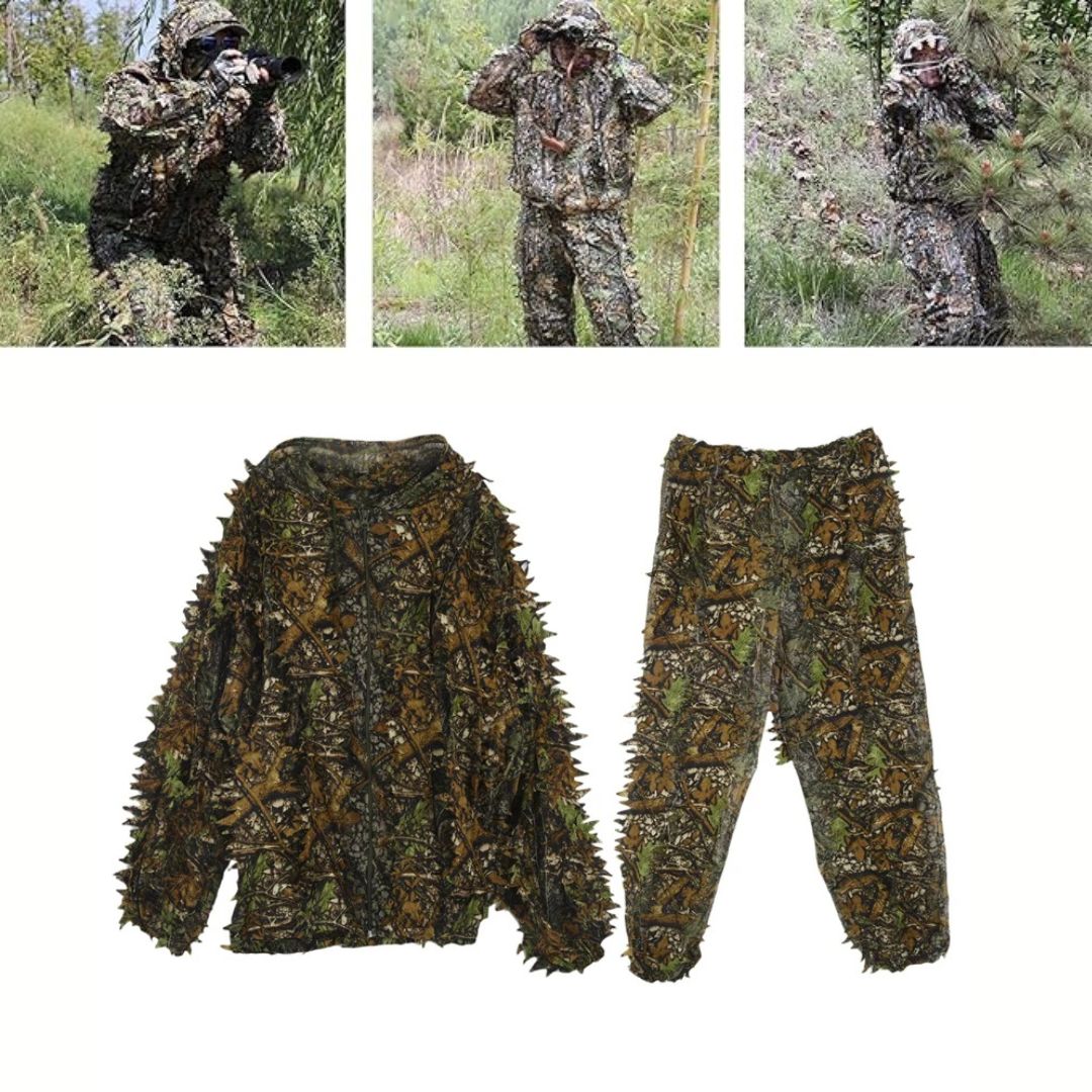 3D Leaf Ghillie Suit: Ultimate Camouflage Gear – Nextbait