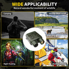 Echtes 4K-Nachtsichtfernglas mit 4000-mAh-Akku | NV 400-X