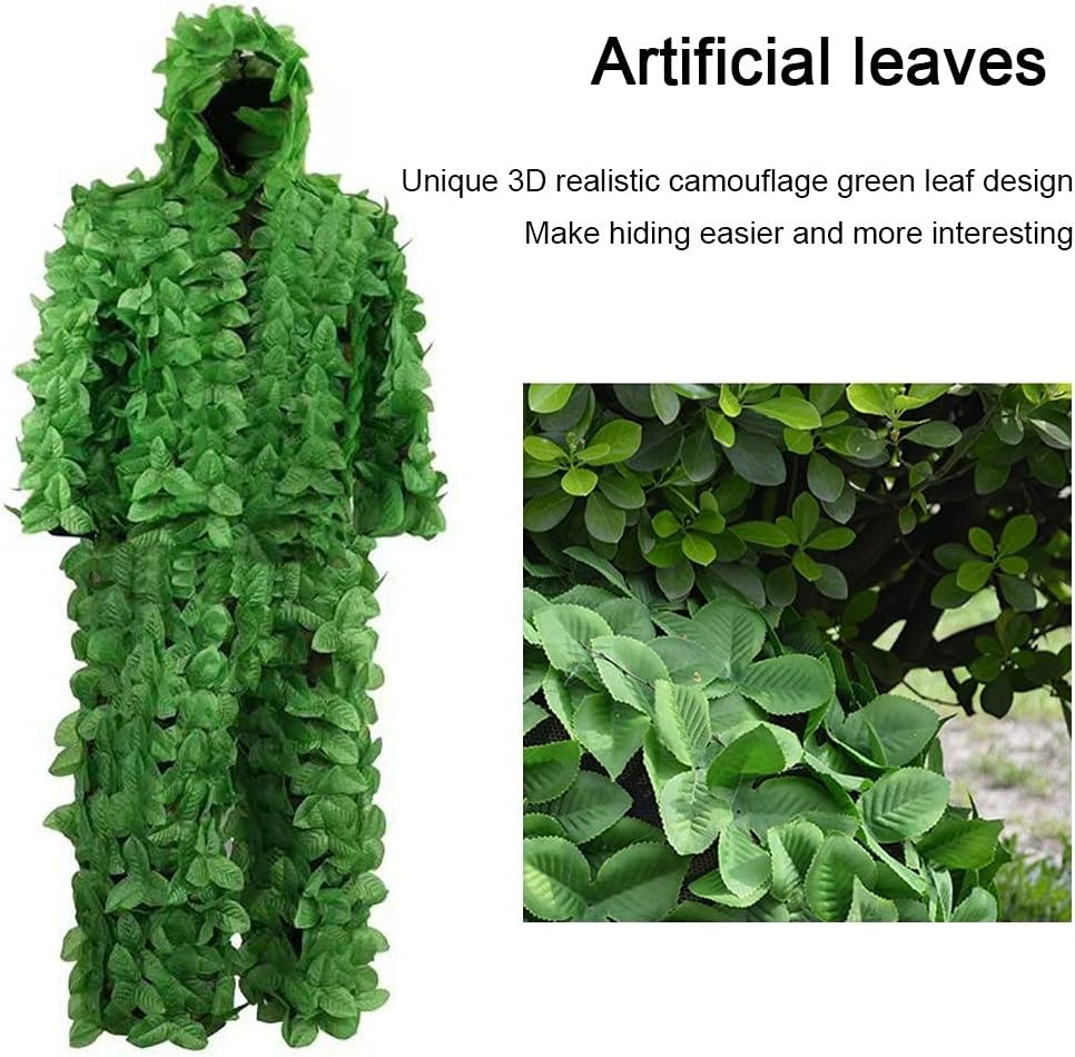 Leaf Ghillie Suits - Stealth Gear for All Hunters Nextbait Leaf Ghillie Suits - Stealth Gear for All Hunters Nextbait