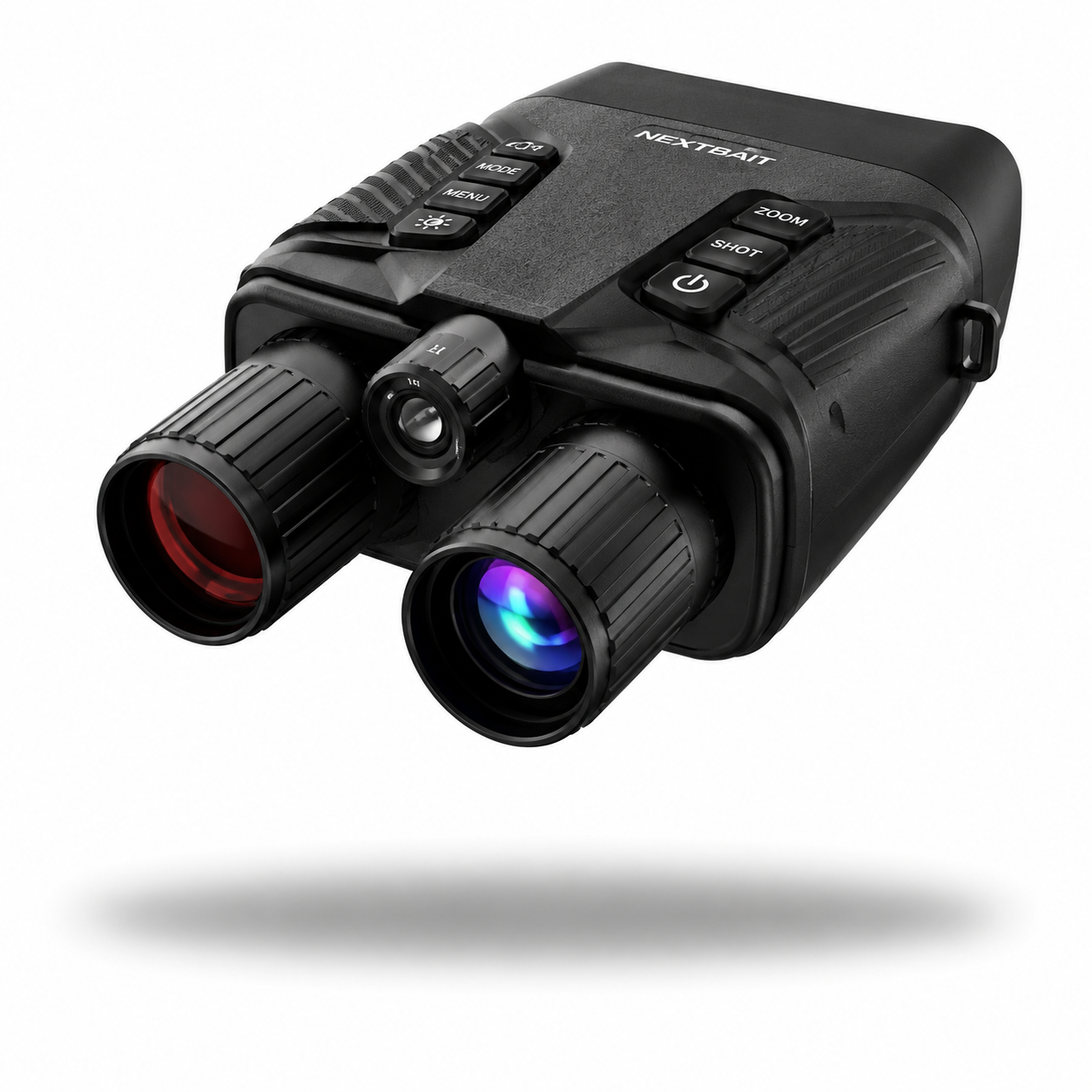 true 4K night vision binoculars with built-in 5000mAh rechargeable battery, infrared optics, powerful zoom, HD recording, and long-range nighttime visibility for hunting, wildlife observation, security, and outdoor exploration.