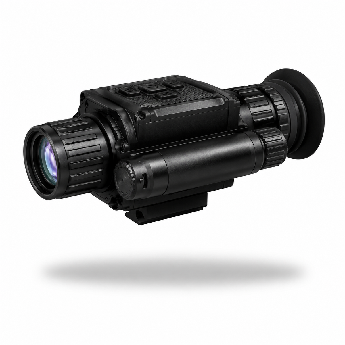 NEXTBAIT XM 3.0 digital night vision rifle scope with high-definition optics, infrared technology, tactical design, and precision targeting for hunting, surveillance, and low-light outdoor use.