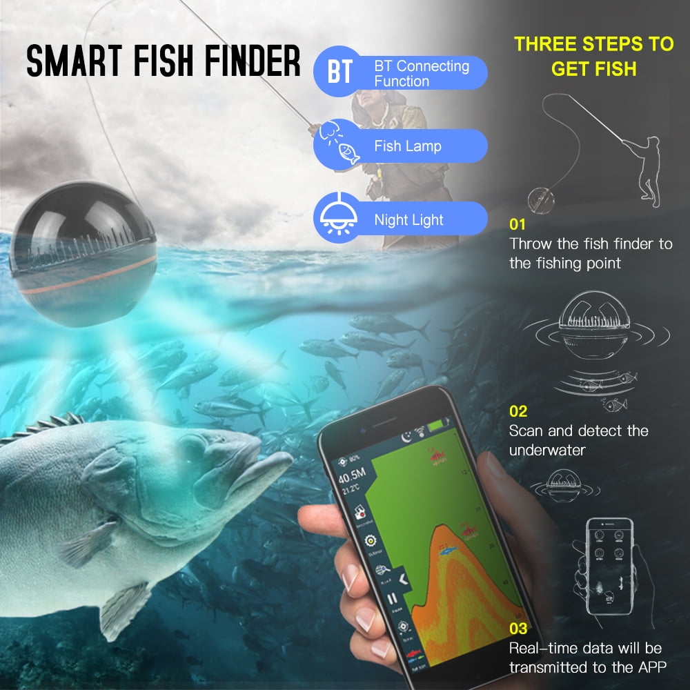 Bt Night Fishing Finder