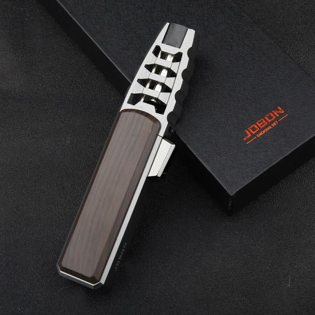 Jet Flame Lighter & Torch: Precision and Power for Enthusiasts - Gun Gas Lighter | Ignite with Jet Flame, Torch Brilliance, and Gas Efficiency
